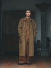 AVIVA JIFEI XUE 24 Autumn and Winter Wool Linen Plaid Casual Coat AJX-FW24-RMC-KWLC-GW Plaid